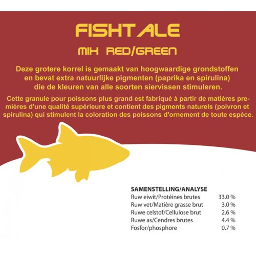 Fishtale red/green 6mm en 2.6kg